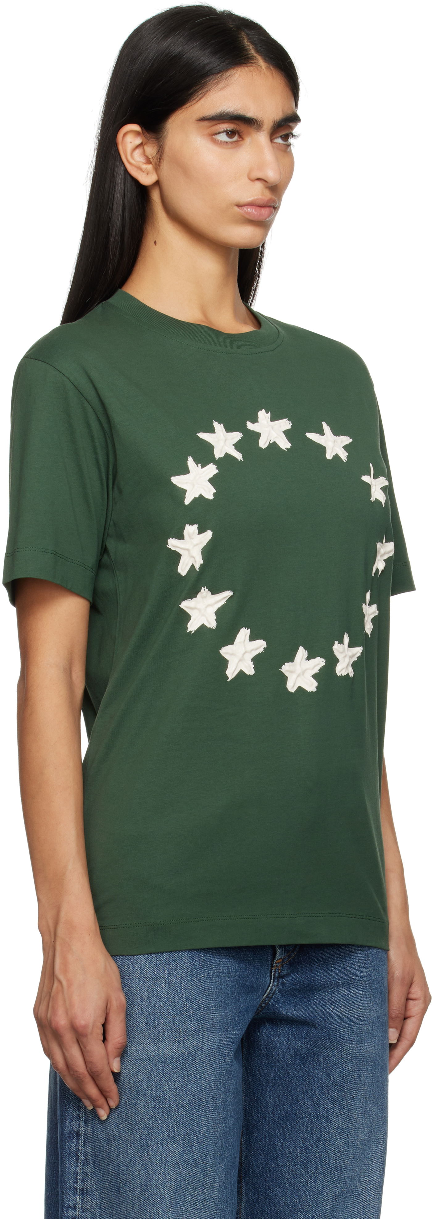 Tričko Études Stars Regular T-Shirt Zelené | H24MMTSH112-34, 1