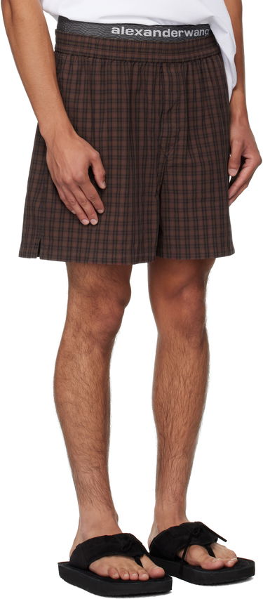 Šortky Alexander Wang Alexander Wang Graphic Shorts Navy | 6WC3254099, 4