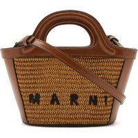 Kabelka Marni Micro Tropicalia Logo Bag "Raw Sienna" Hnedá | BMMP0067Q0-00M50, 1