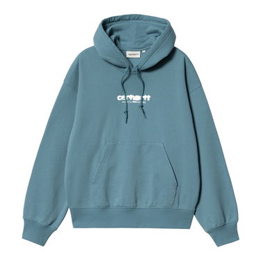 Mikina Carhartt WIP Ink Bleed Hoodie Tyrkysová | I032926_20E_06, 2