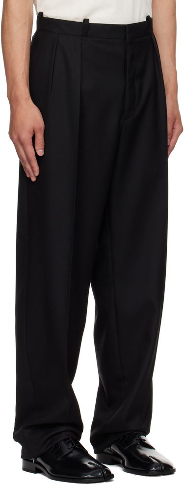 Nohavice Maison Margiela Maison Margiela Virgin Wool Trousers Čierna | S50KA0687 M35504, 1