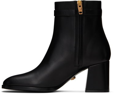 Tenisky a topánky Versace Leather Ankle Boots With Medusa Accent Čierna | 1015914_DVT2P, 2