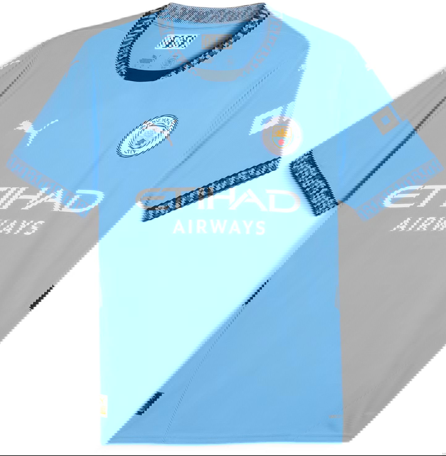 Dres Puma Manchester City 2024/25 Home Jersey Replica Modrá | 775075-01, 0