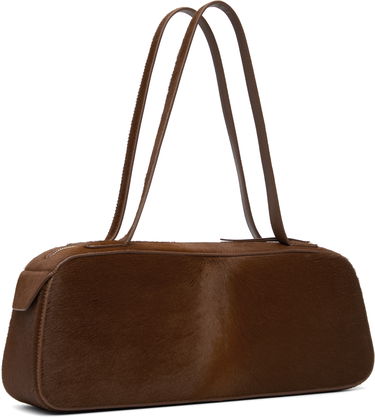 Taška cez rameno Khaite KHAITE Simona Calf Hair Shoulder Bag Hnedá | H2040-760, 2