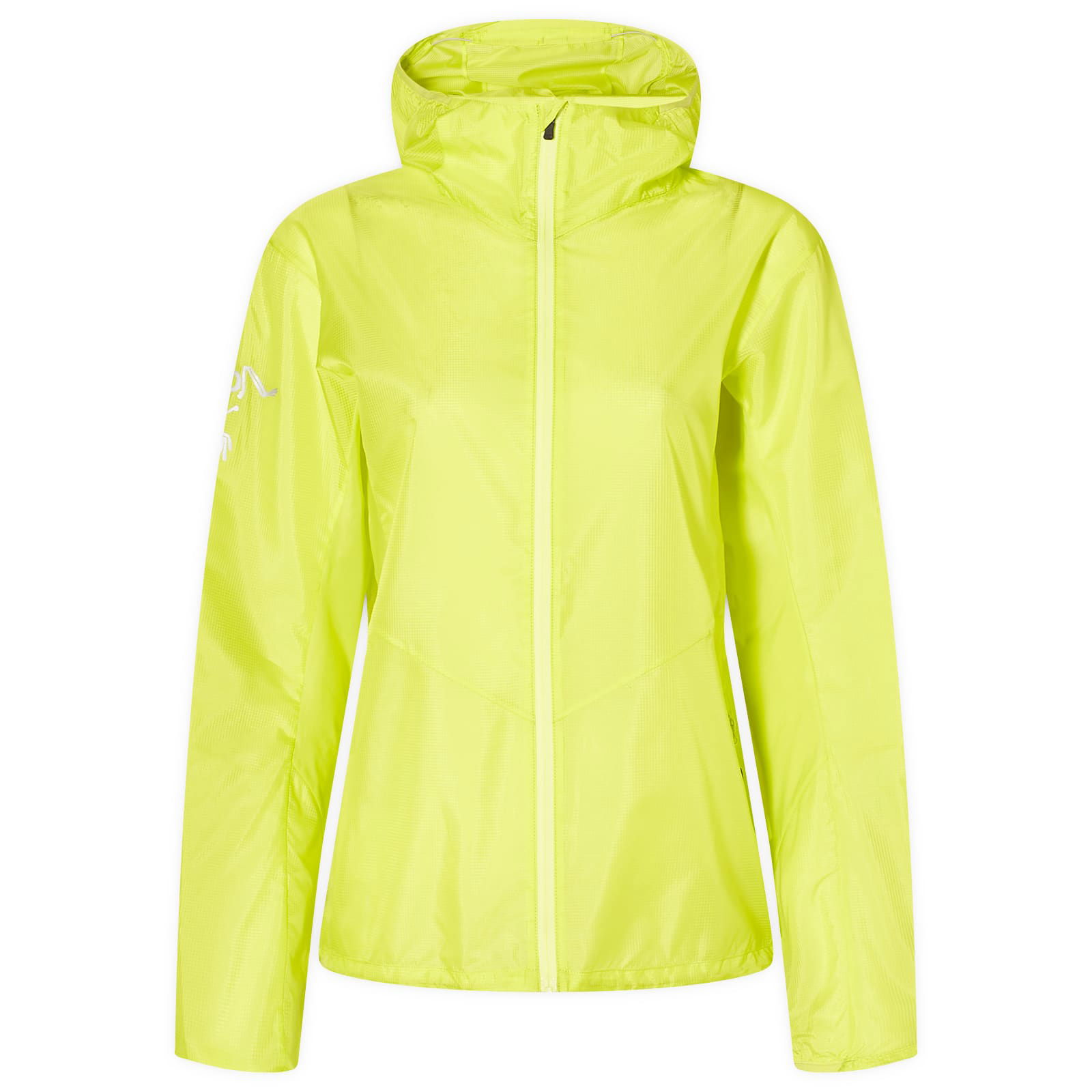 Arc'teryx Women's Norvan Windshell Hoodie Jacket in Euphoria, Size Large | END. Clothing