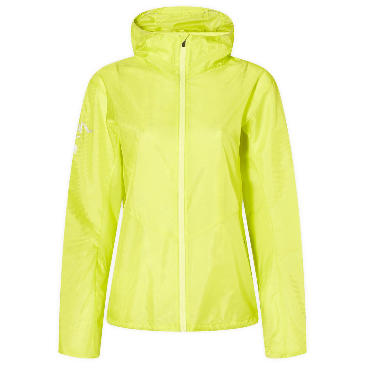 Bunda Arcteryx Arc'teryx Women's Norvan Windshell Hoodie Jacket in Euphoria, Size Large | END. Clothing Žltá | X000007709-001427, 0