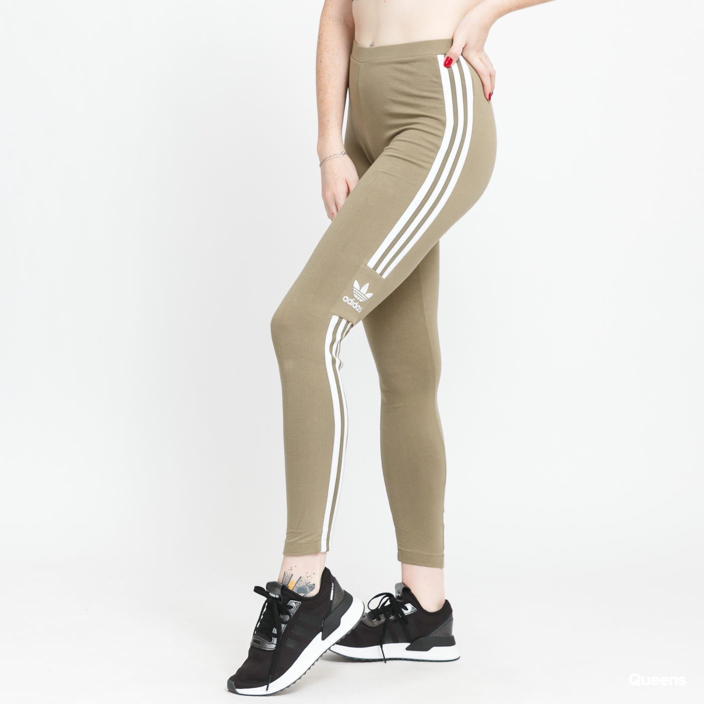 Legíny adidas Originals Trefoil Leggins Zelené | H35535, 0