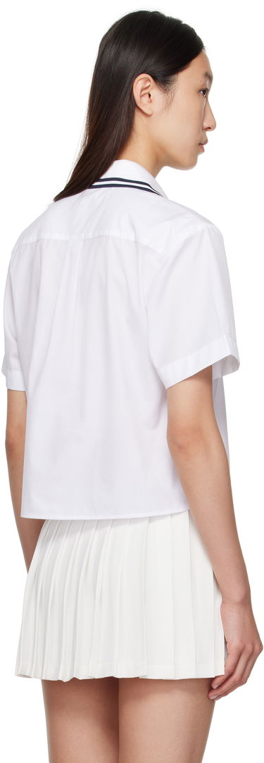 Košeľa Sporty & Rich Sporty & Rich 'SRC' Sailor Cropped Shirt Biela | SI023602302WH01, 2