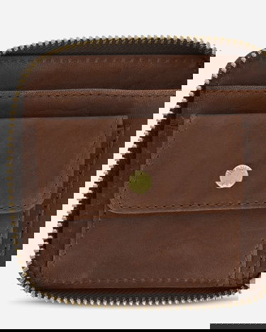 Peňaženka visvim Bi-Fold Leather Wallet Hnedá | 0125203003028 1, 5