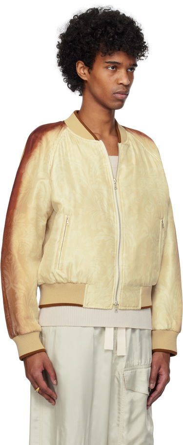 Bomber bunda Dries Van Noten Dries Van Noten Sateen Bomber Jacket Béžová | 251-020523-1200, 1