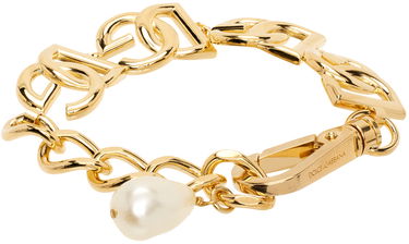 Náramok Dolce & Gabbana Gold Logo Bracelet Metalická | WBN6P2 W1111, 1