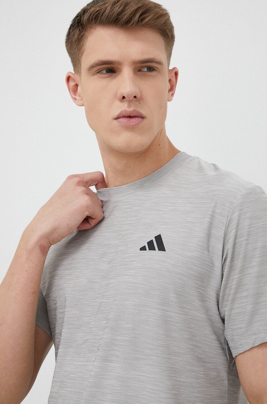 Tričko adidas Performance Essential Training Stretch T-Shirt Šedá | IC7416, 0