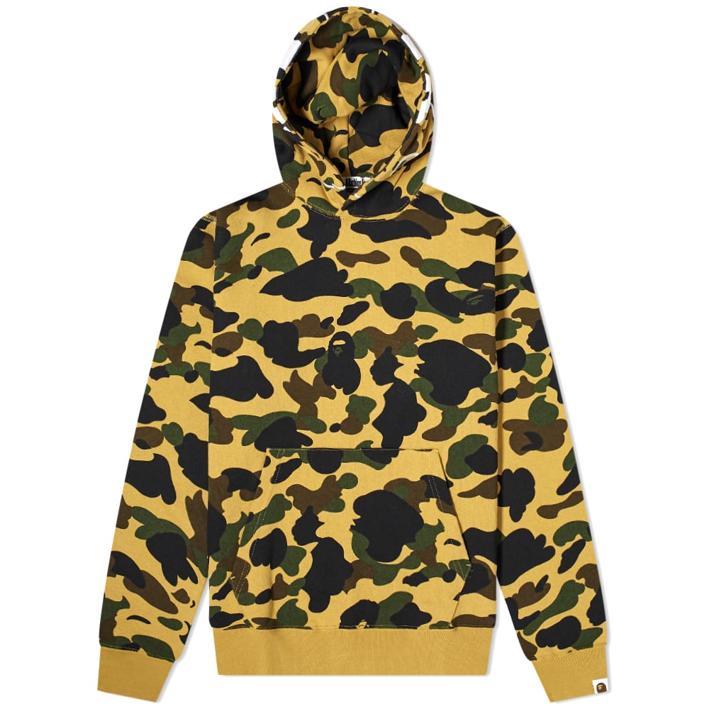 Mikina BAPE 1st Camo 2nd Ape Hoody Žltá | 001PPG301001XYEL, 0