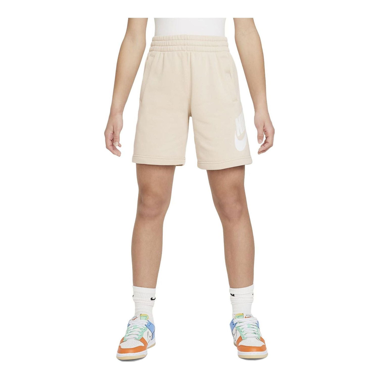 Šortky Nike Sportswear Club Fleece French Terry Shorts Béžová | FD2997-126, 0