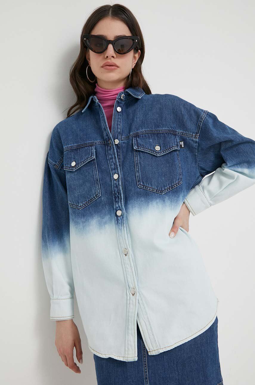 Degradé Bleached Denim Shirt