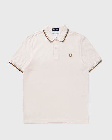 Polo tričko Comme des Garçons Fred Perry Knit T-Shirt Béžová | FO-T501-S25-3, 0