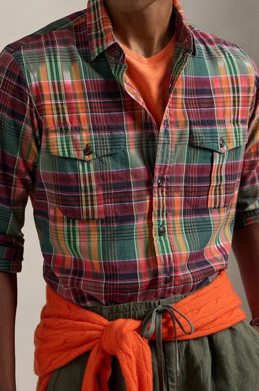 Košeľa Polo by Ralph Lauren Regular Fit Plaid Cotton Shirt Rôznofarebný | 710958362, 3