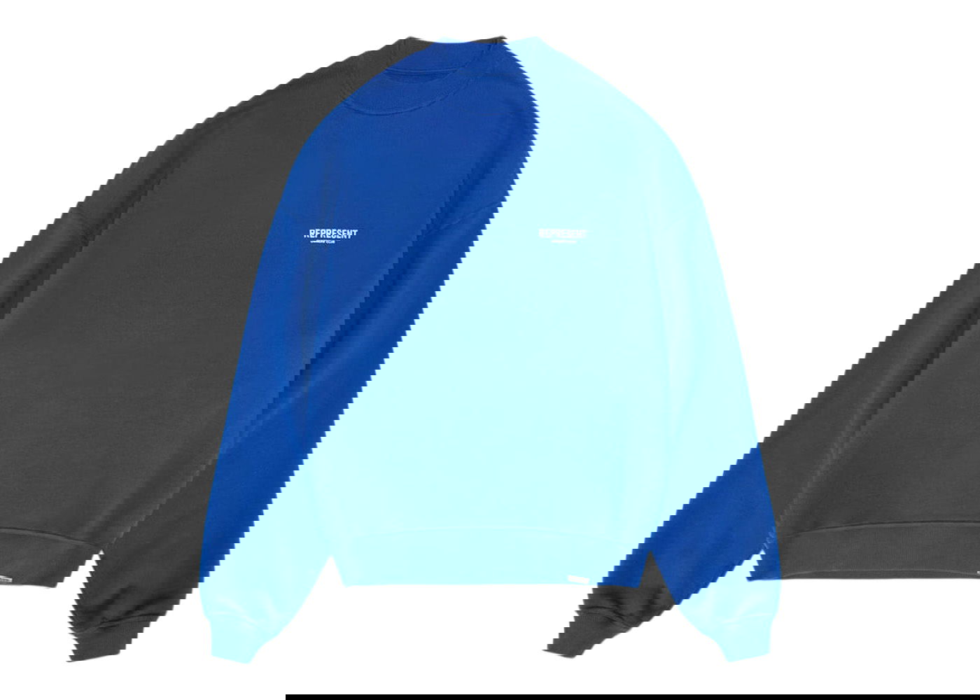 Sveter Represent Clo Represent Owner's Club Sweater Cobalt Blue/White Modrá | M04159-109, 0