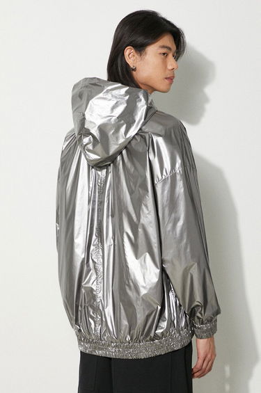 Vetrovka Rick Owens Rick Owens x Champion Jumbo Jason Oversize Hooded Jacket Metalická | CM01D0464, 2