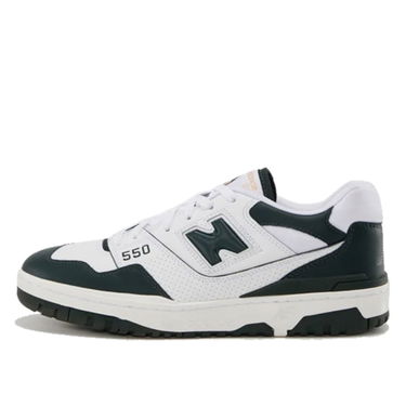 Tenisky a topánky New Balance 550 "White Dark Green" Biela | BB550GZ1, 1