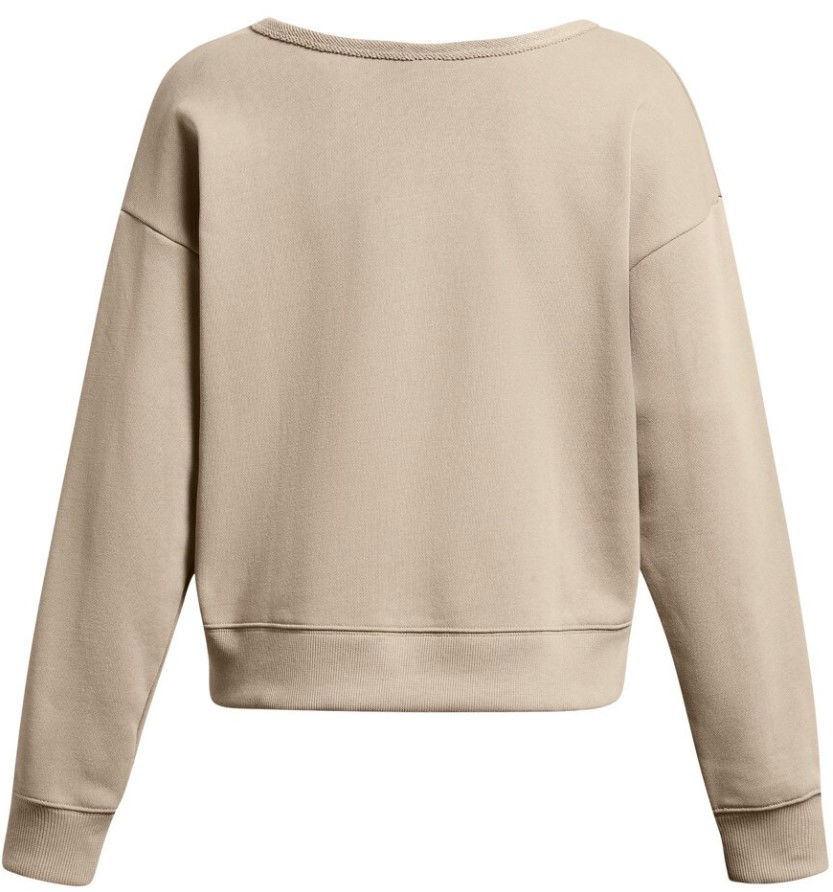 Mikina Under Armour Project Rock Heavyweight Terry Long Sleeve Sweatshirt Béžová | 1382705-203, 1