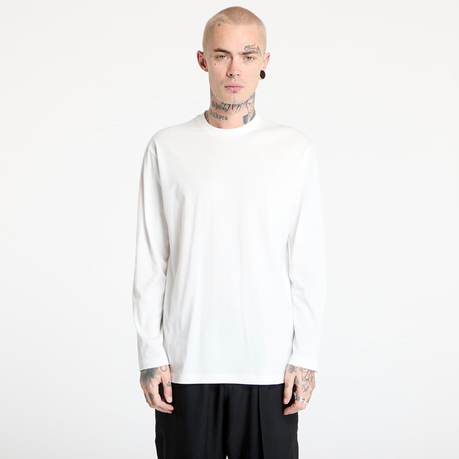 Tričko Y-3 Graphic Long Sleeve Top Biela | JM3234, 0