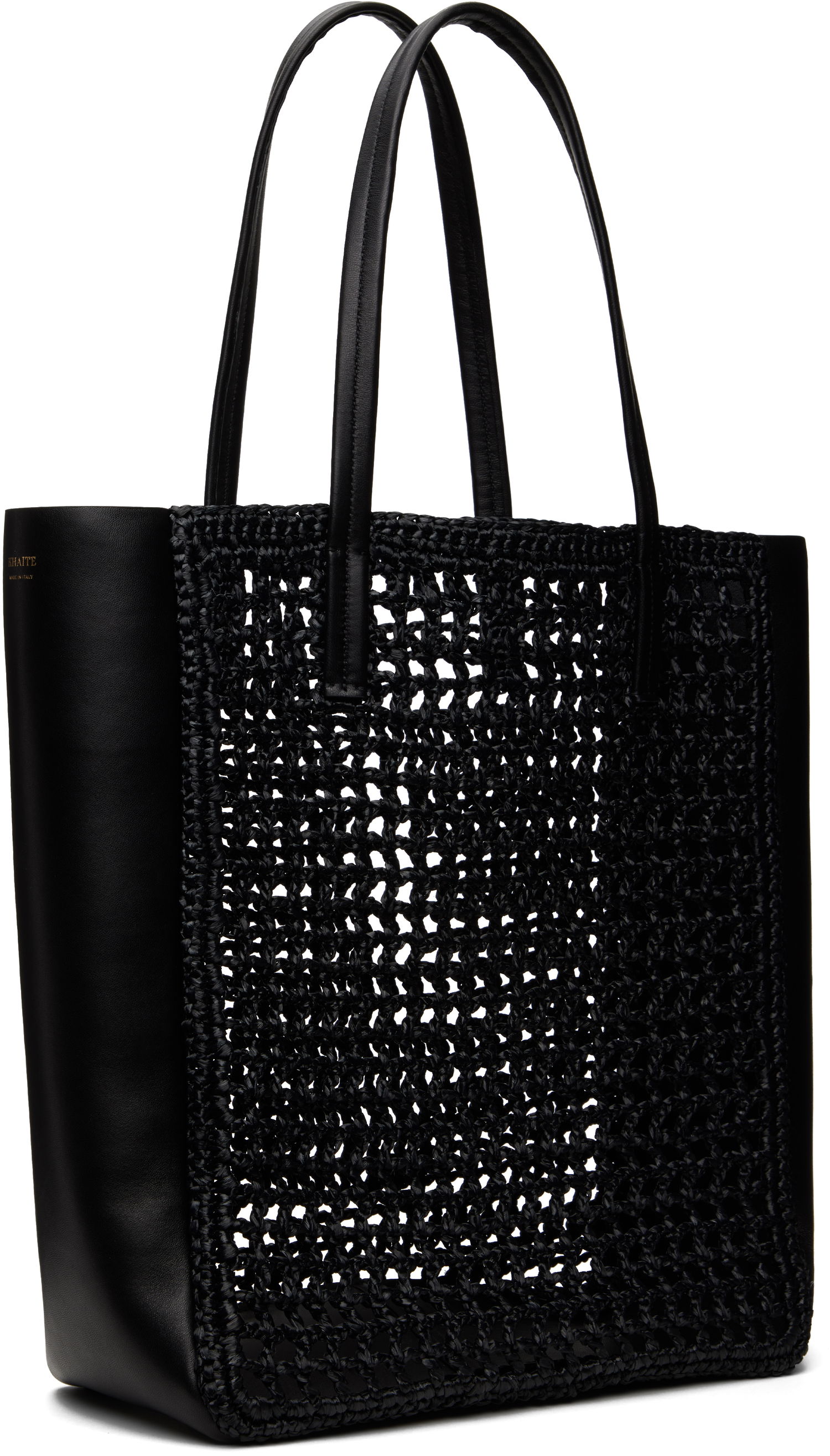 Tote bag Khaite KHAITE Zoe Crochet Tote Čierna | H1038-725, 1