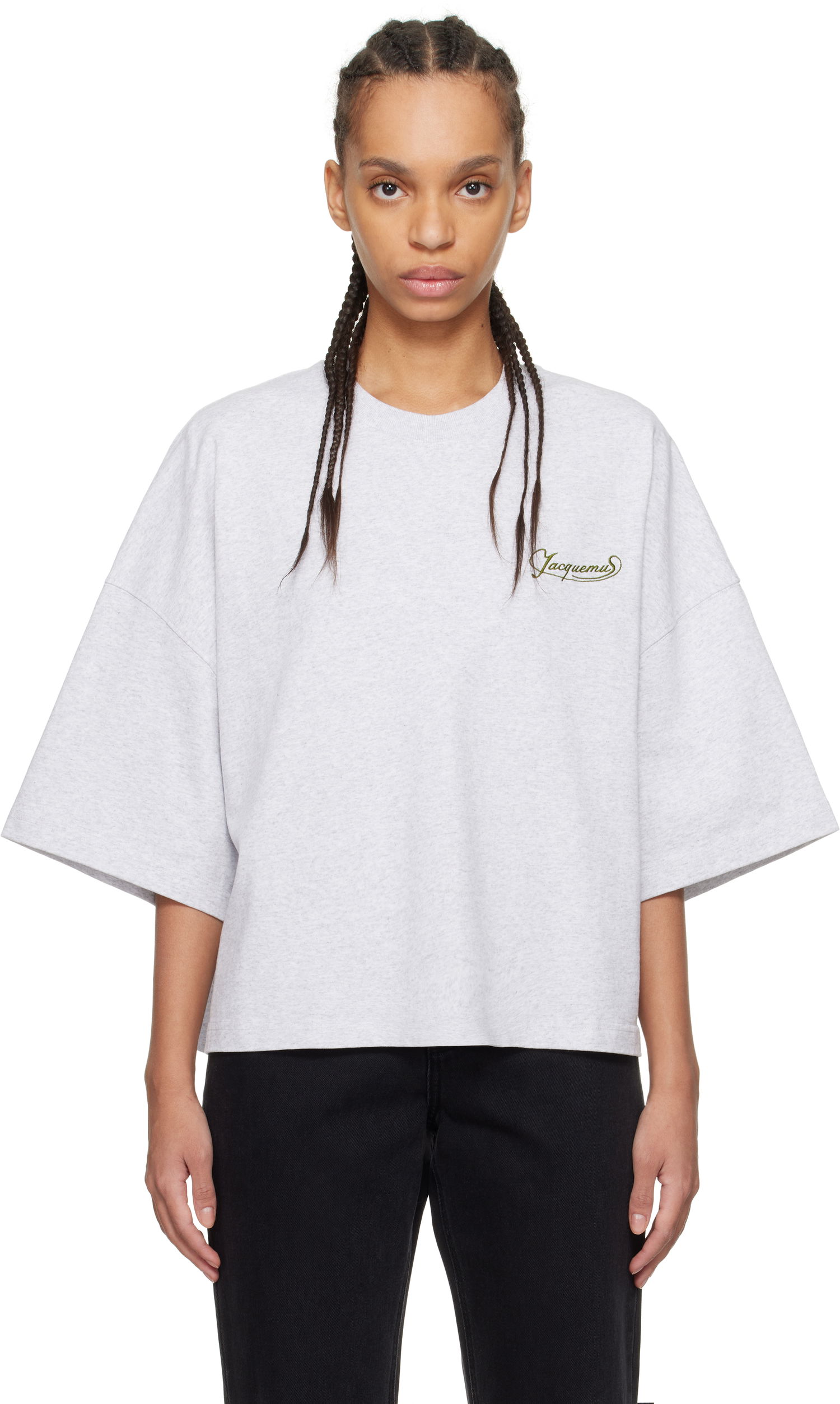 Tričko Jacquemus Jacquemus 'The Corto' T-Shirt Šedá | 25E251JS216-2102, 0