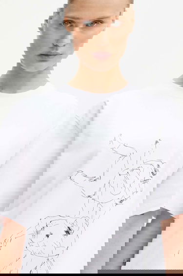 Tričko HELIOT EMIL Graphic T-Shirt Biela | PREAW24.M.09.125, 8