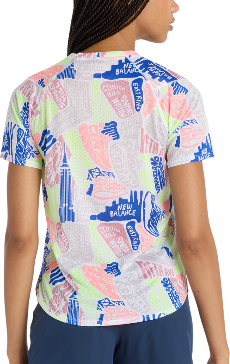 Tričko New Balance NYC Marathon Printed T-Shirt Rôznofarebný | wt53254m-mlt, 1