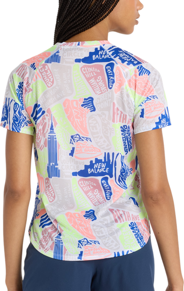 Tričko New Balance NYC Marathon Printed T-Shirt Rôznofarebný | wt53254m-mlt, 1