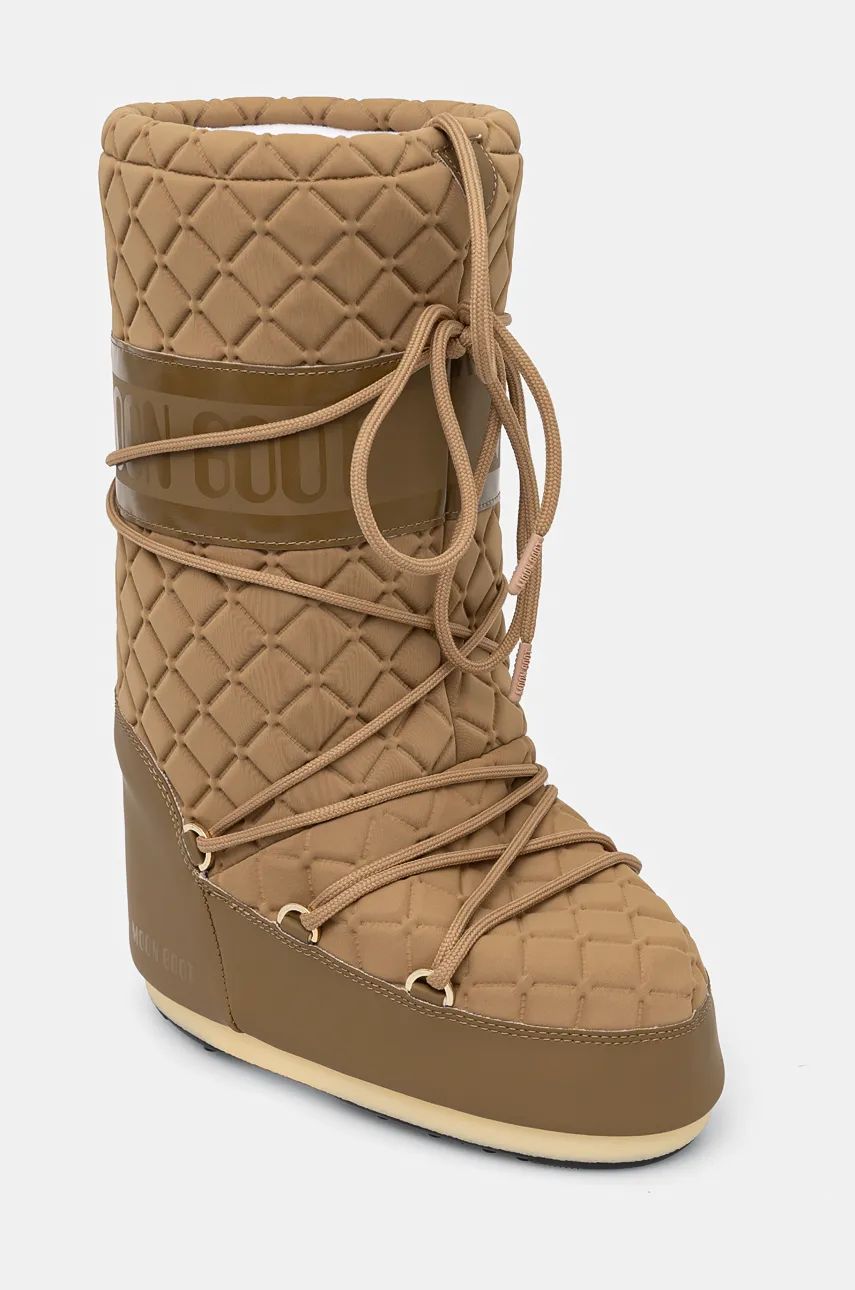 Tenisky a topánky Moon Boot MB ICON QUILT Boots Hnedá | 80D1402930.M013, 1