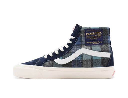 Skateboarding Vans Pendleton® UA SK8-Hi 38 DX Modrá | VN0A38GF9GS