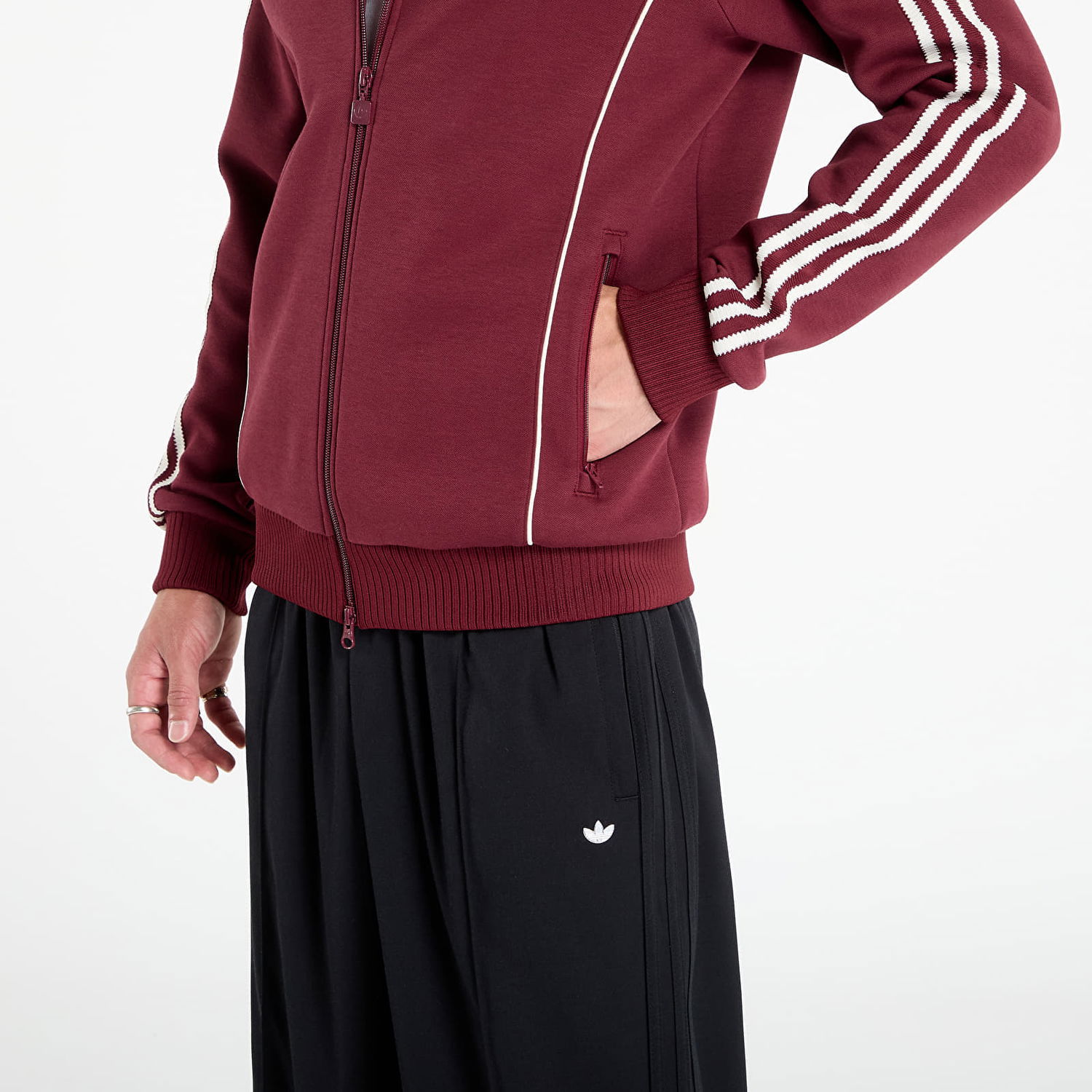 Súprava adidas Performance Premium Sport Track Jacket with Piping Details Vínová | JY2738, 1