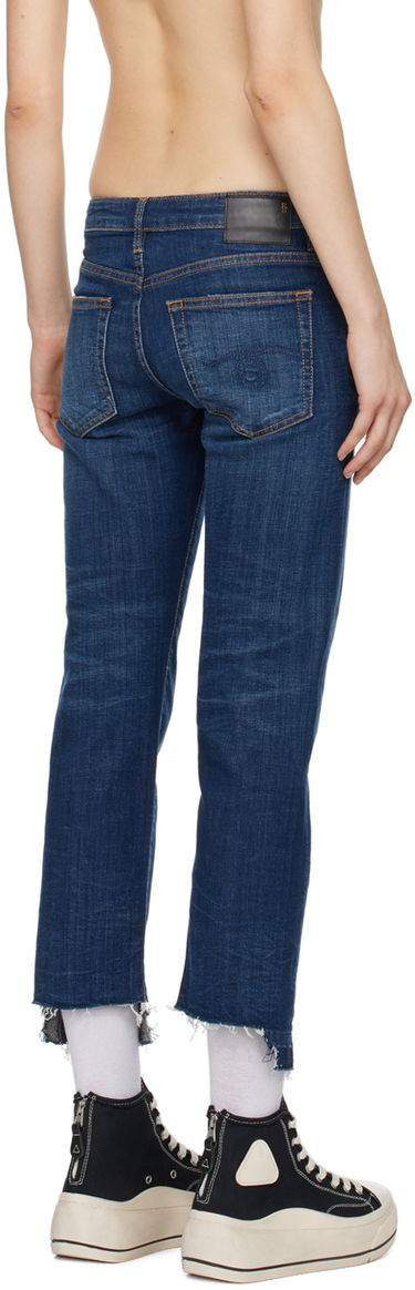 Džínsy R13 R13 Boy Straight Jeans Modrá | R13W0991-664C, 2