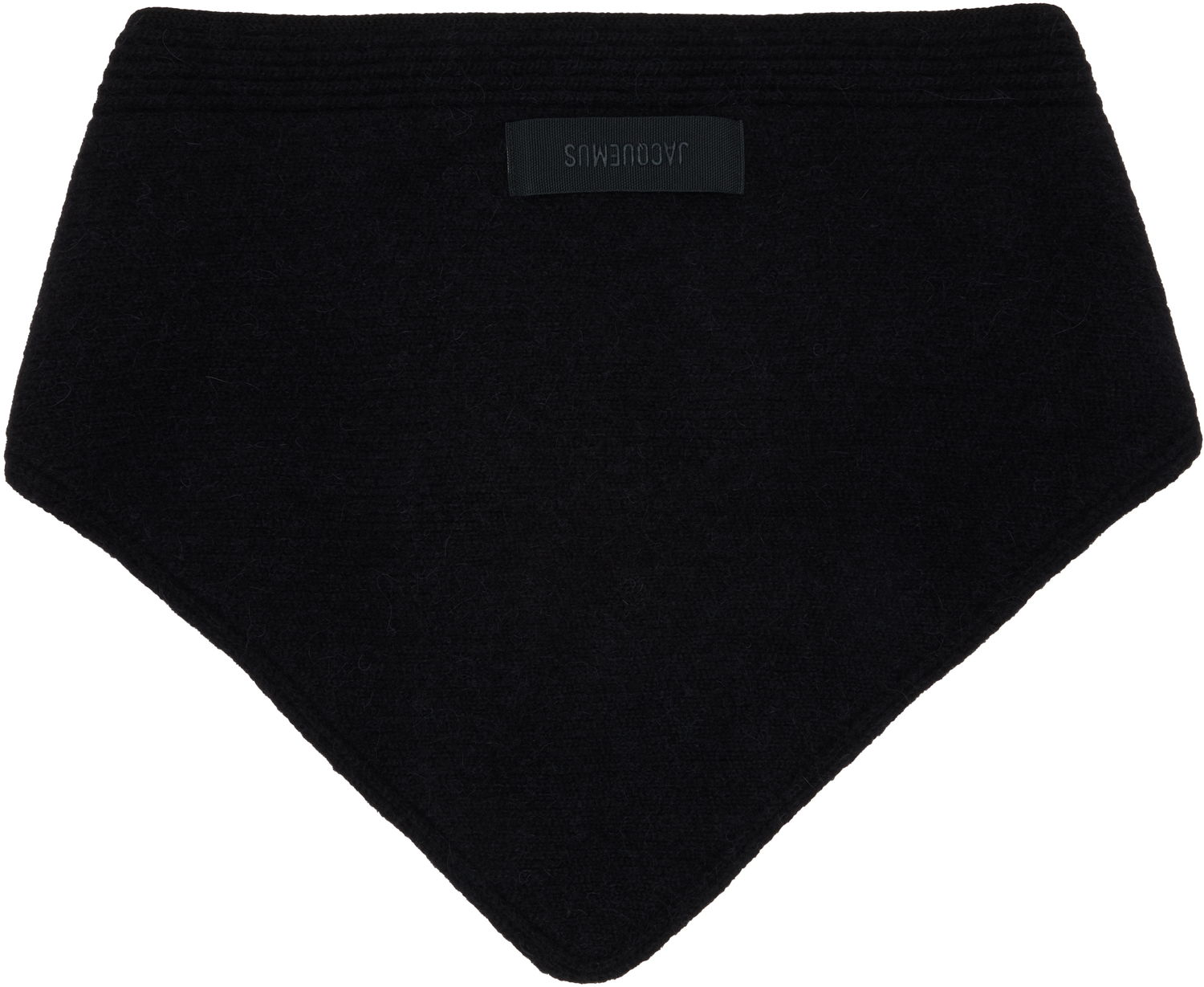 Šál Jacquemus The Gros Grain Shawl Scarf Čierna | 24HACU00669AK00227, 1