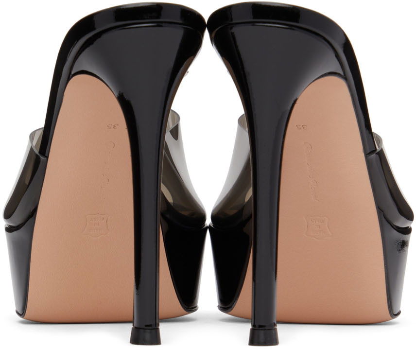 Tenisky a topánky Gianvito Rossi Gianvito Rossi Betty Heeled Platform Sandals Čierna | G17240-85RIC-GSV, 1