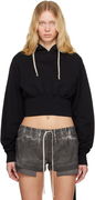Rick Owens DRKSHDW Hollywood Tatlin Cropped Hoodie