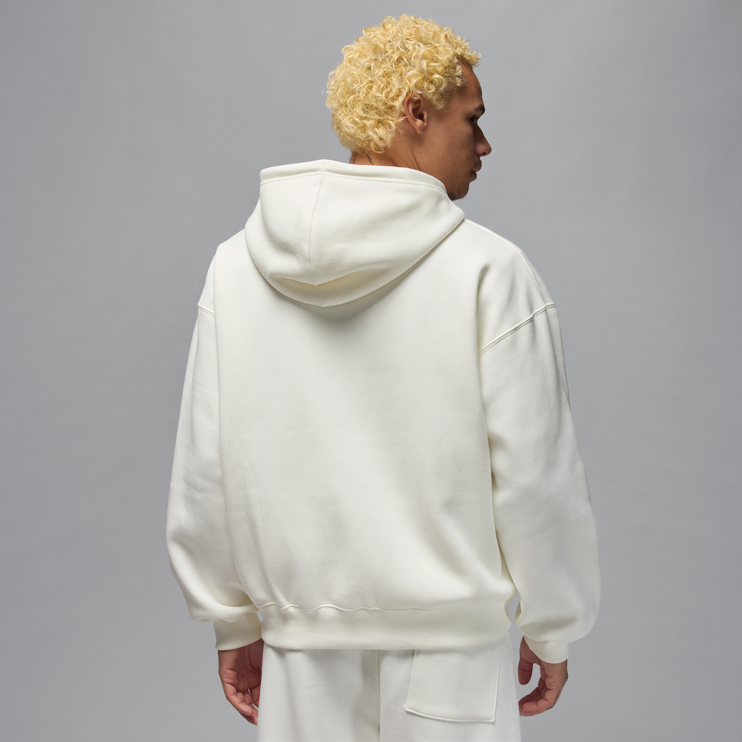 Mikina Jordan Jordan Brooklyn Fleece Full-Zip Hoodie Biela | IB7908-133, 1