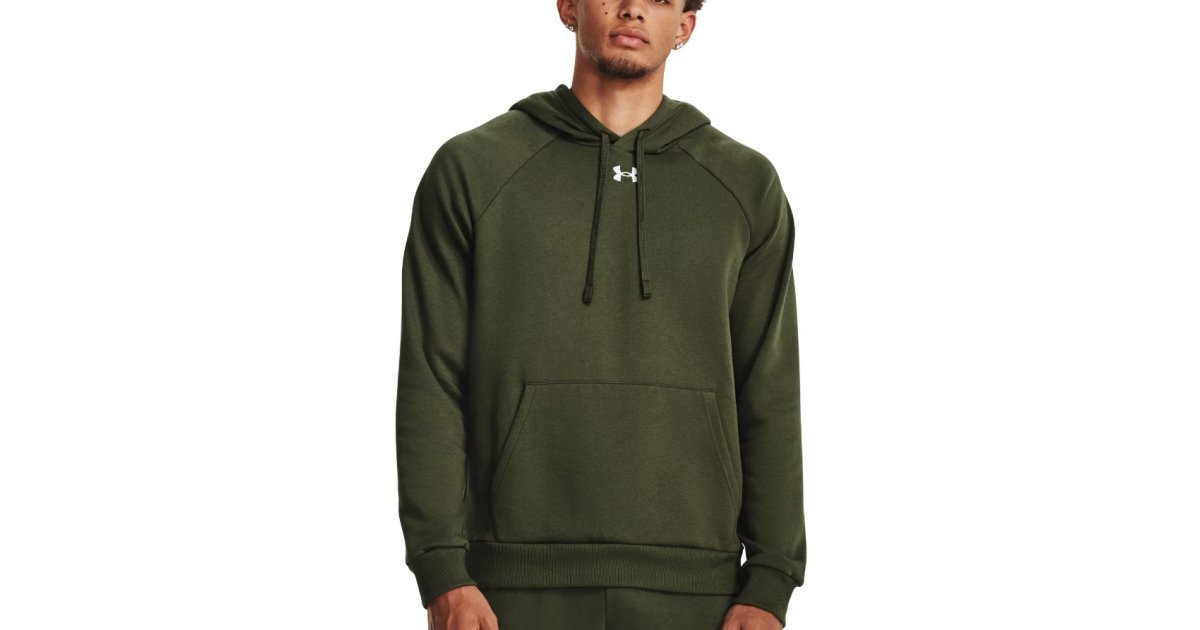 Mikina Under Armour Rival Fleece Zelené | 1379757-390, 1