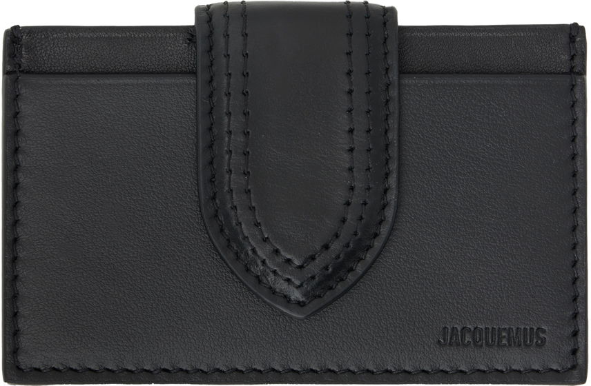 Peňaženka Jacquemus Le Chouchou 'Le Porte Carte Bambino' Card Holder Čierna | 23H233SL122-3000, 0