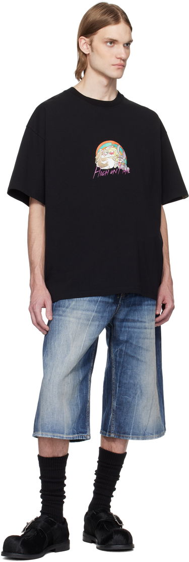 Tričko Martine Rose Martine Rose Oversized Graphic T-Shirt Čierna | 621JE03001H, 3