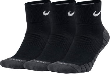 Ponožky Nike Dry Cushion Quarter Čierna | sx5549-010, 0