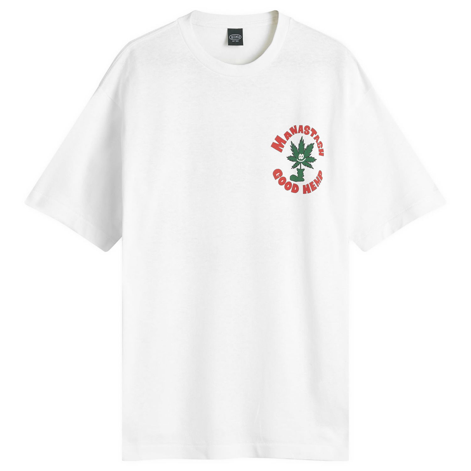Tričko Manastash Hemp T-Shirt White Large Biela | 7924234001-030, 0