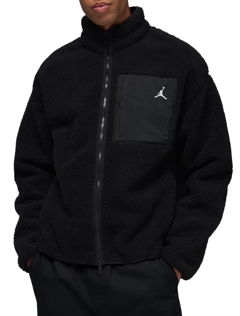 Bunda Jordan Jordan Flight Sherpa Winter Jacket Čierna | hv0778-010, 0