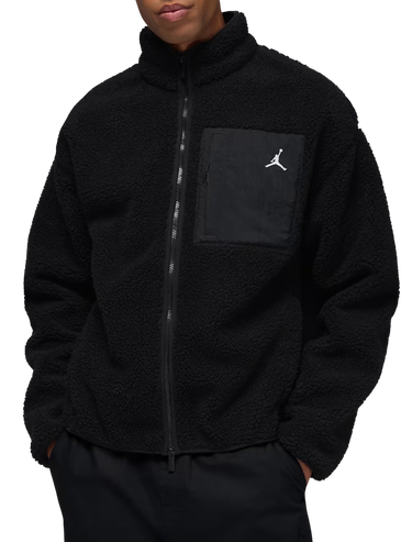 Bunda Jordan Jordan Flight Sherpa Winter Jacket Čierna | hv0778-010, 0