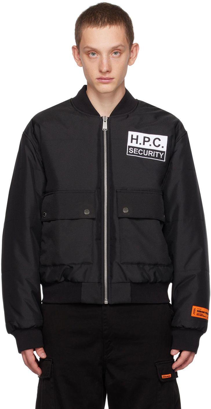 Bunda HERON PRESTON HPC Bomber Jacket Čierna | HMEH008F23FAB0011001, 0