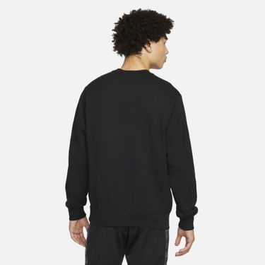 Mikina Nike Sportswear Swoosh League French Terry Crew Čierna | DM5464-010, 1