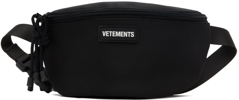 Opasok VETEMENTS Logo Belt Bag Čierna | UE64FA100B