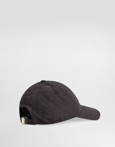 Šiltovka Dolce & Gabbana Dolce & Gabbana Chevron Flannel Baseball Cap Šedá | GH886ZFCTABS8030, 1